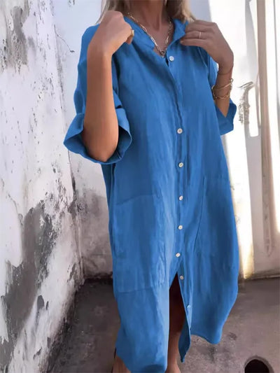 PAULA | BUTTON-UP DRESS