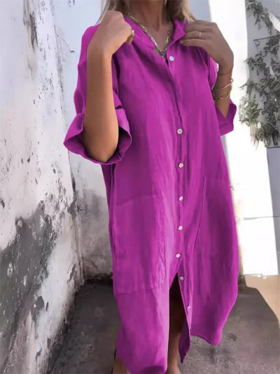 PAULA | BUTTON-UP DRESS