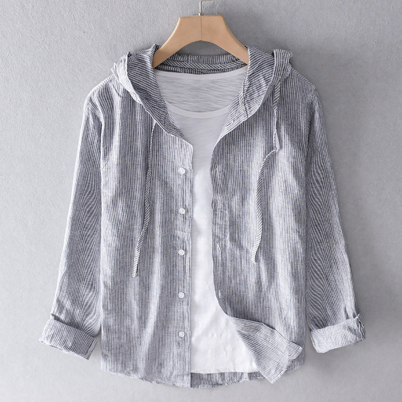 TAMIA | ELEGANT BLOUSE WITH HOODIE