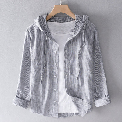 TAMIA | ELEGANT BLOUSE WITH HOODIE